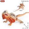 Oenux New Simulation Wild Reptile Animals Action Figures Lizard Model Figurines Kids Education Congnitive Scene Decoration Toy