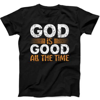 Gott ist gut allezeit Weihnachten Bestseller Lustiges Geschenk Schwarzes T-Shirt 262