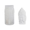 Handmade Candle Making Mold Guanyin Statue Silicone Molds DIY Ornaments Candle Mould Home Decorations Silicone Moulds