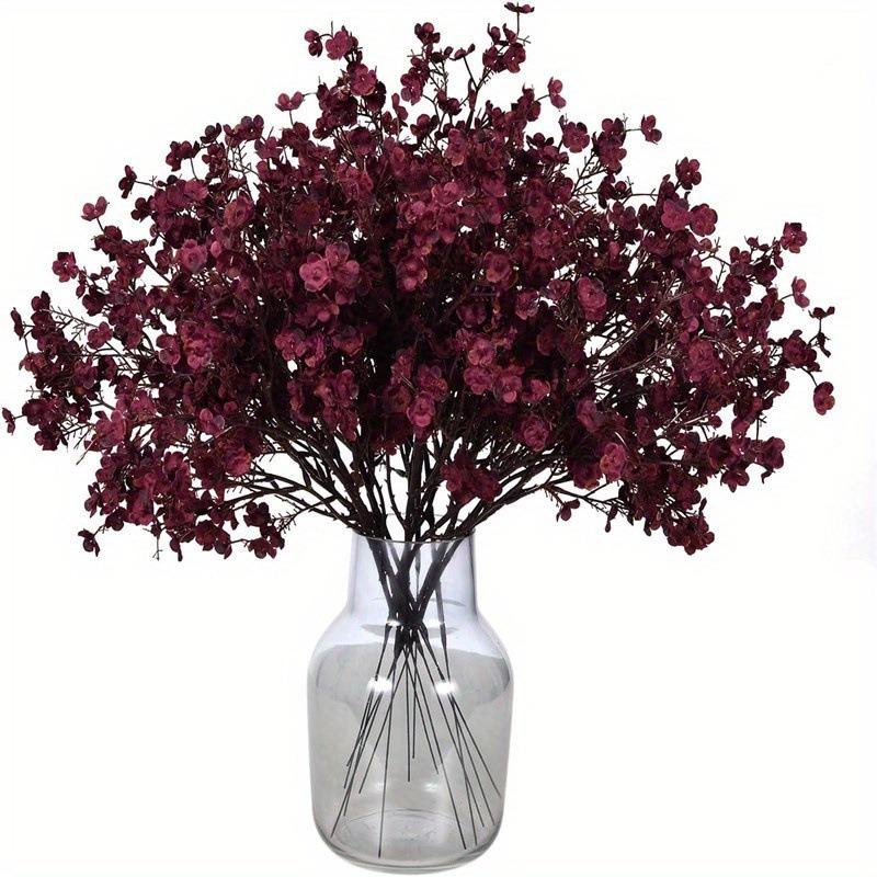 Artificial Flowers Cherry Blossoms Bouquet Fake Flowers Wedding Decoration for Home Decor Faux Branch Vases Flower Arrangement