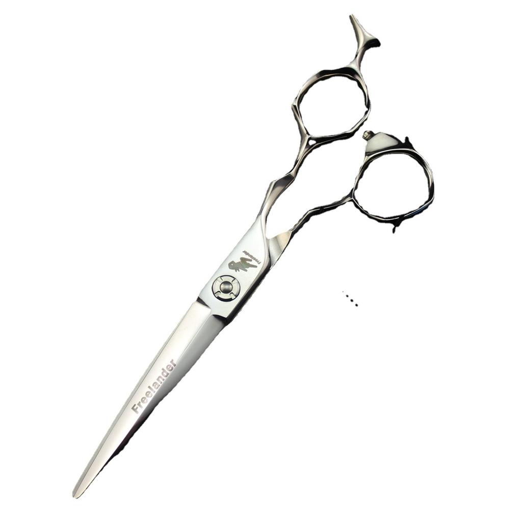 6.0 Inch Bearing Screw Model Hairdressing Scissors Barber Scissors Flat Scissors Bang Scissors Hairstylist Hair Salon Special