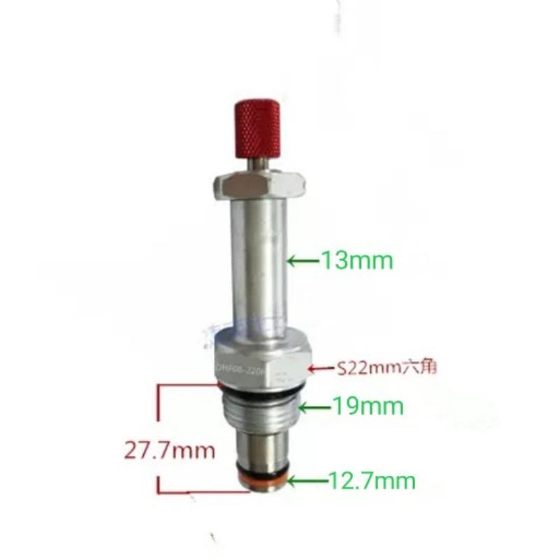 DHF08-220H SV08-2NCP-M Normally Closed Solenoid Valve Pressure Maintenance Valve Unloading Valve Lifter Power Unit