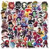 10/50/100/200pcs  The Avengers Superhero Stickers Anime Decals Laptop Motorcycle Phone Car Decoration Waterproof Sticker