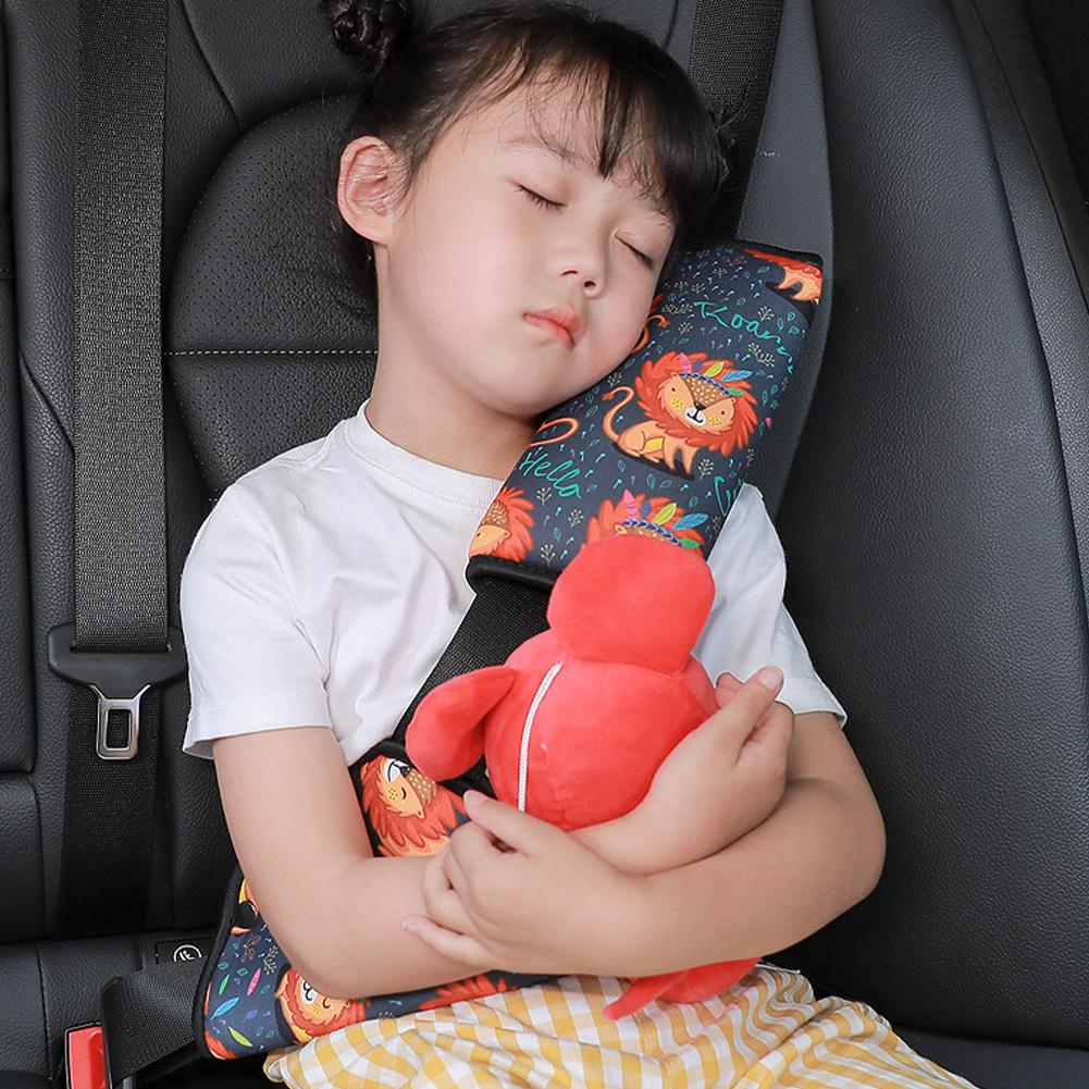 Universal Car Safe Seat Belt Cover Soft Infant Baby Child Seat Head Support Seat Belt Shoulder Cover Playpens Sleep Positioner