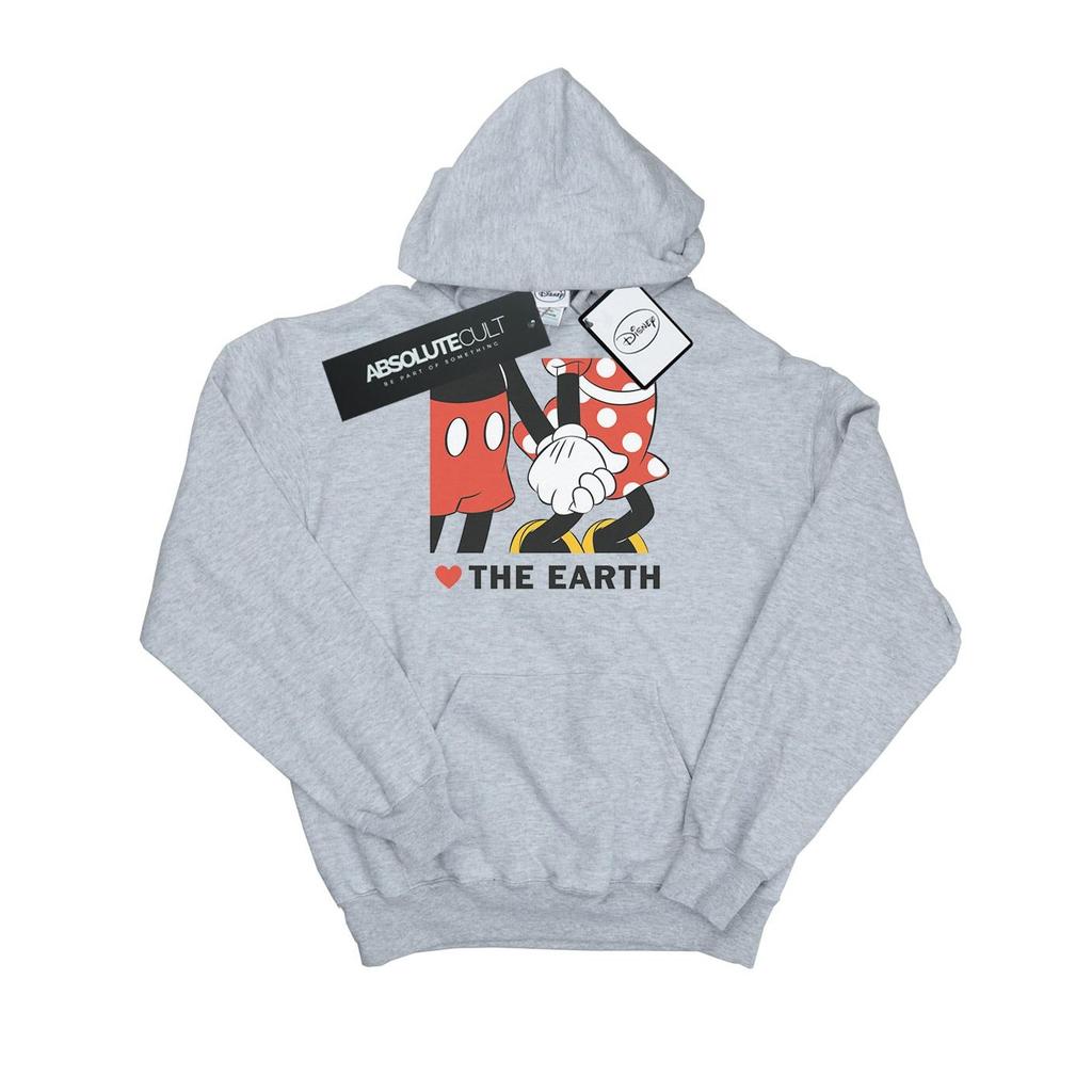 Disney Boys Mickey Mouse Heart The Earth Hoodie