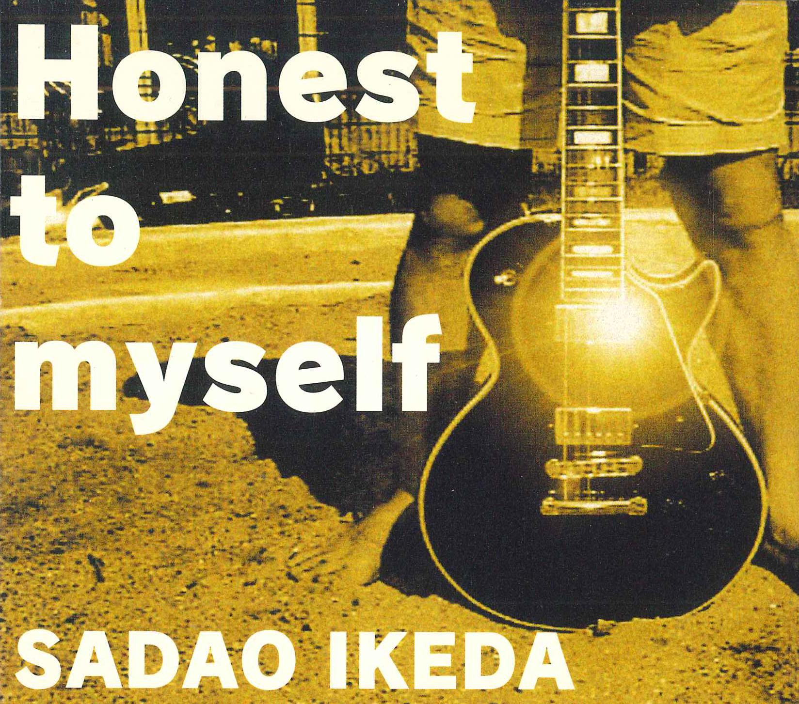 

CD SADAO IKEDA - Honest To Myself KS0105 FINE NOTES Japan Rock Used