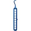 Plastic Multifunctional Hangers Heavy Duty Space Saving 9 Holes Clothes Organizer for Bedroom Cabinet Wardrobe Home Storage Use