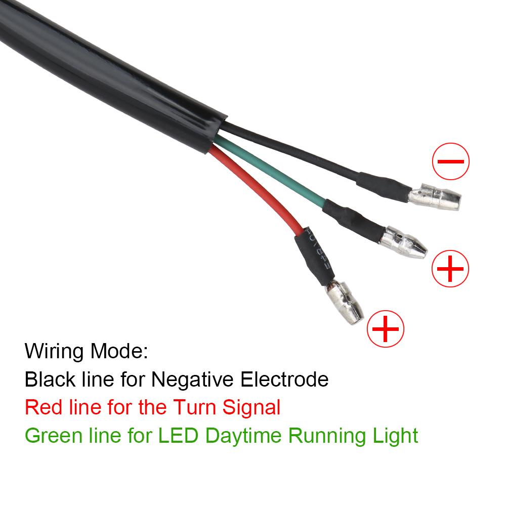 12V Universal Turn Signal Warning Lights Motorcycle Accessories Signal Lamp Daytime Running Light LED Flashers Turn Indicator