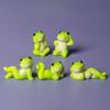 Creative Cartoon, Funny Frog Doll, Micro Landscape Accessories, Resin Crafts, Car Desktop Ornaments