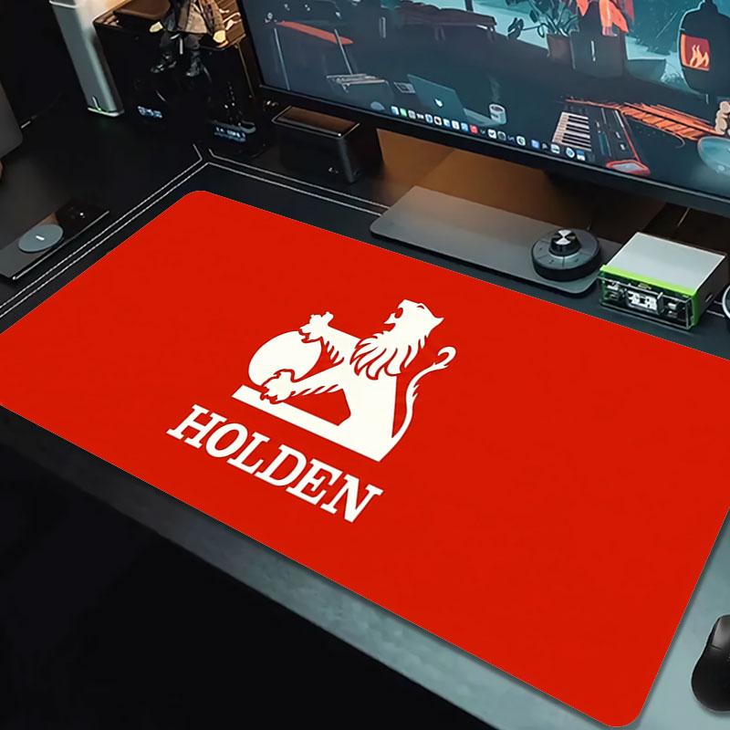 Holden Lion Emblem Large Size Mouse Pad Large Gaming Table Cushion Nonslip Laptop Tablet Big Mousepad Xxl Mat Mini Pc Playmat With Lock Edge