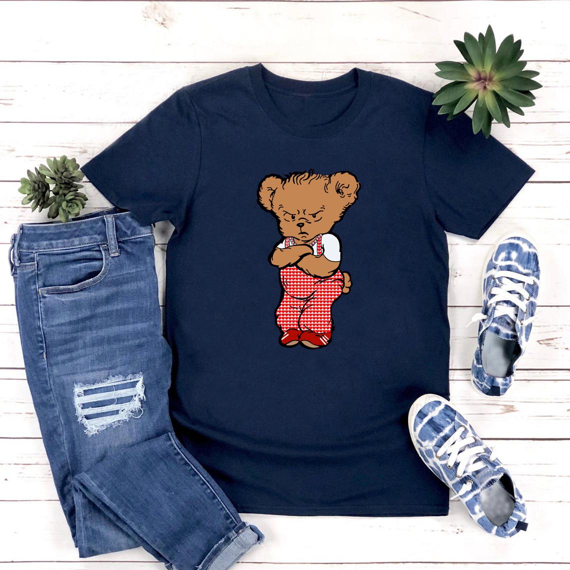 

Футболки «Я в настроении An La» «Не хочу с тобой разговаривать» Футболка «Любовь в туре» Женские футболки с графическим принтом Футболки с коротким рукавом Футболки HS Bear XXXL темно-синий