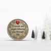 Thoughtfully Compacts Friend Reminder Coin With Emotional Inscription Keepsakes