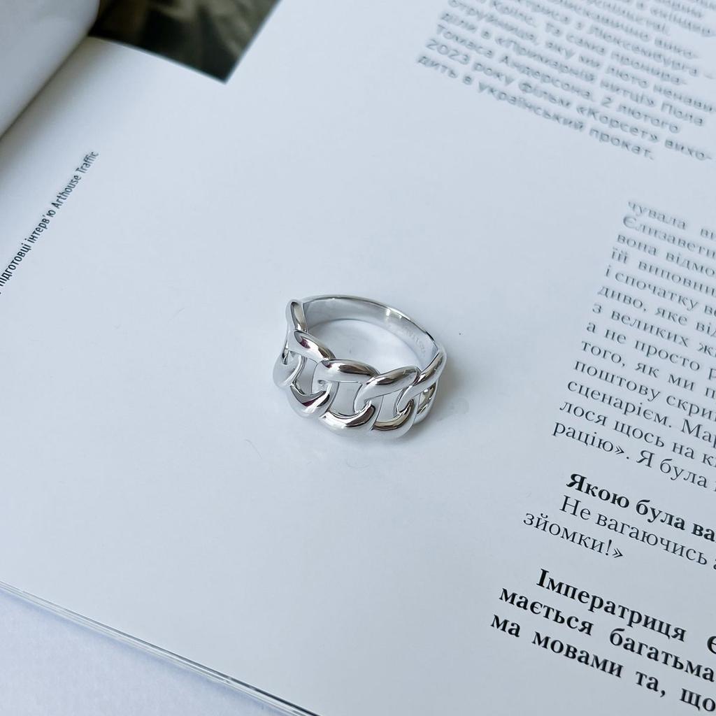 Silver Ring Without Stones (2143390)