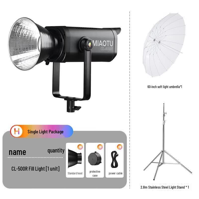 Miaotu CL500R 520W RGB LED Video Light