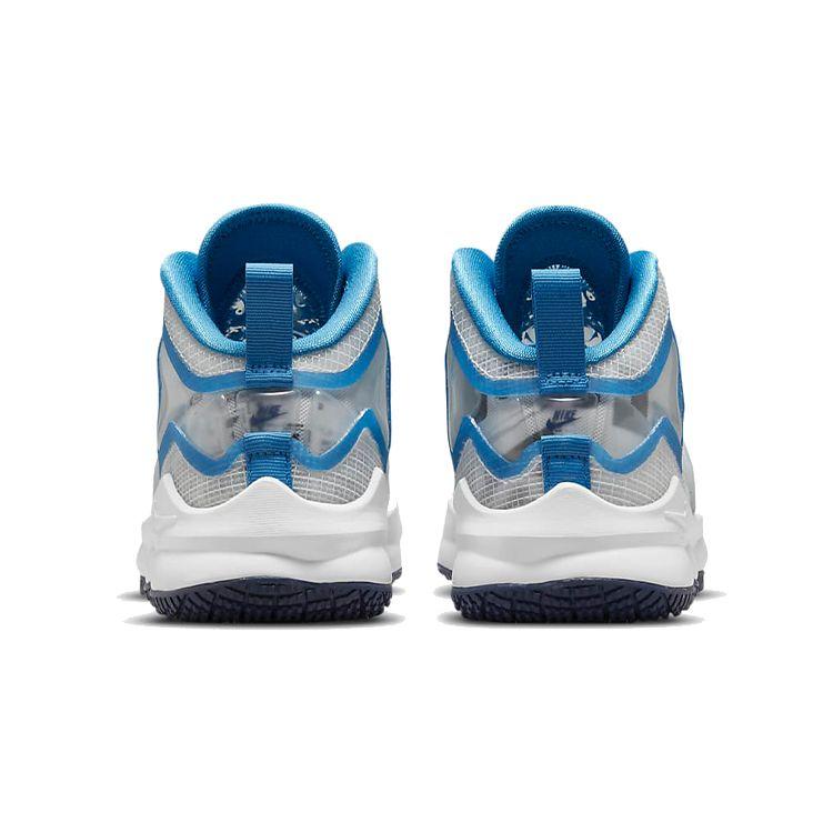 Space Jam x Nike LeBron 19 PS Tepláková souprava Dětské tenisky Bílá Modrá-Void Holandská-Modrá DD0421-100