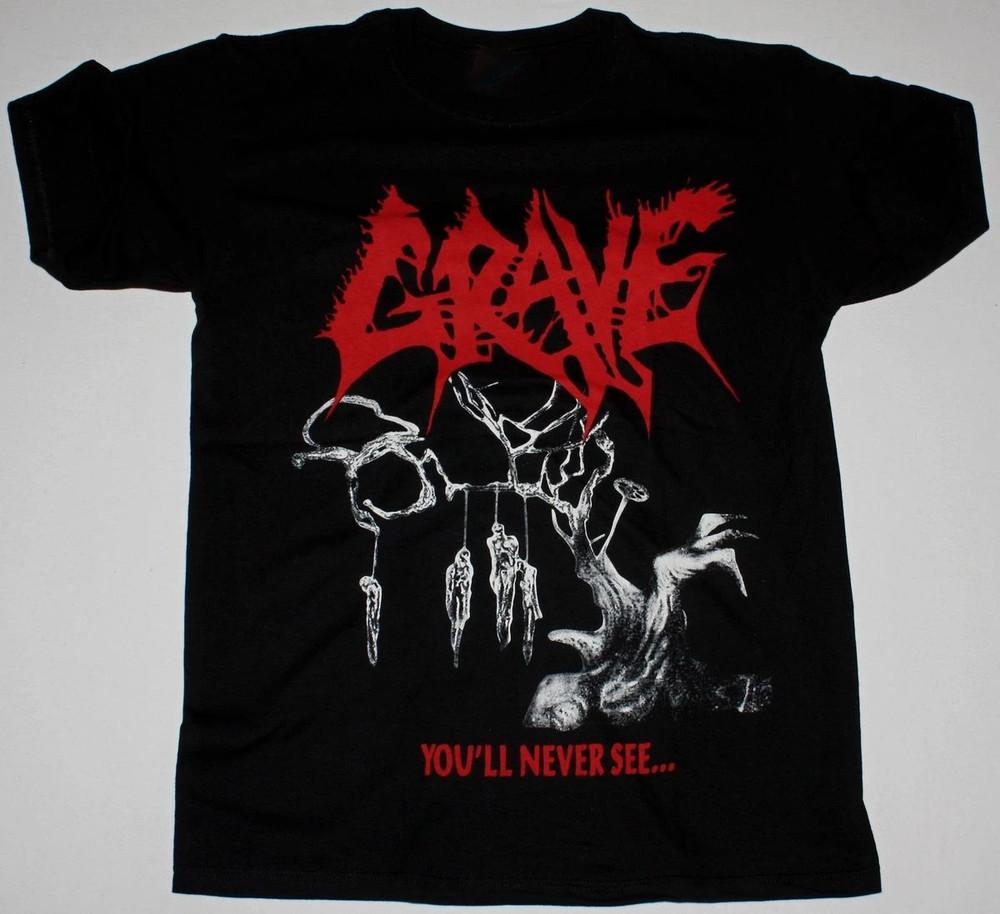 

Rare Grave YOU LL NEVER SEE... Black Size SML 234XL Unisex T Shirt HNG237 Unisex T-Shirt XXXXL