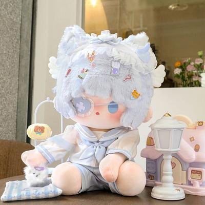 40 cm Lalka Bawełniana Xiao Xun Ciało Bez Atrybutów Pluszowa Zabawka Oficjalny Duży Rozmiar Pozycja Siedząca Kostiumy do Przebrania Cosplay Prezenty dla Dzieci