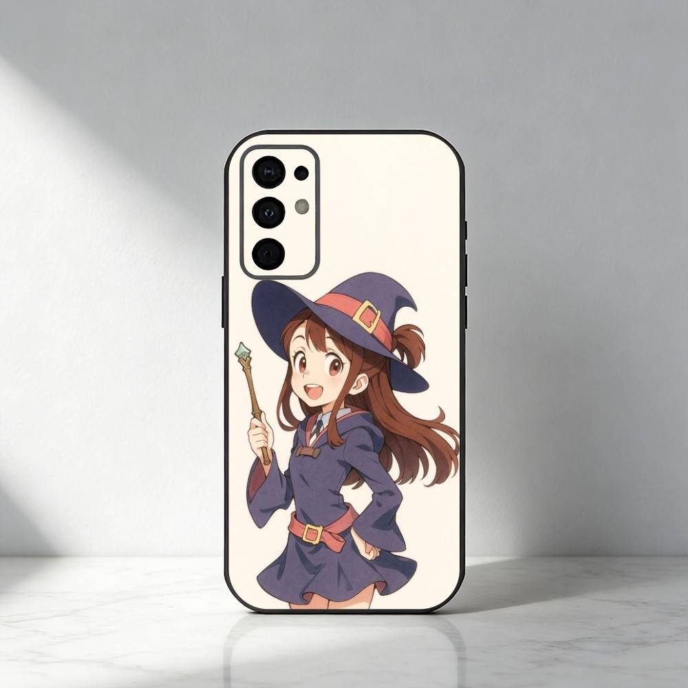 

L-Little Witch A-Academia Phone Case For Samsung S25,S24,S21,S22,S23,S30,Ultra,S20,Plus,Fe,Note,5G Black Cover Samsung S25