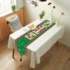 Christmas Table Runner Xmas Holiday Kitchen Dining Table Decoration Christmas Decorations Table Runner for Home Party Decor