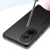 Carbon Fiber Plain Leather Shockproof Phone Case For Xiaomi POCO C71 Matte Silicone Soft Cover For POCO C71 Bumper Shell