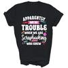 Scrapbooking Friends Besties Buddies Apparently We're Unisex Shirt Gift