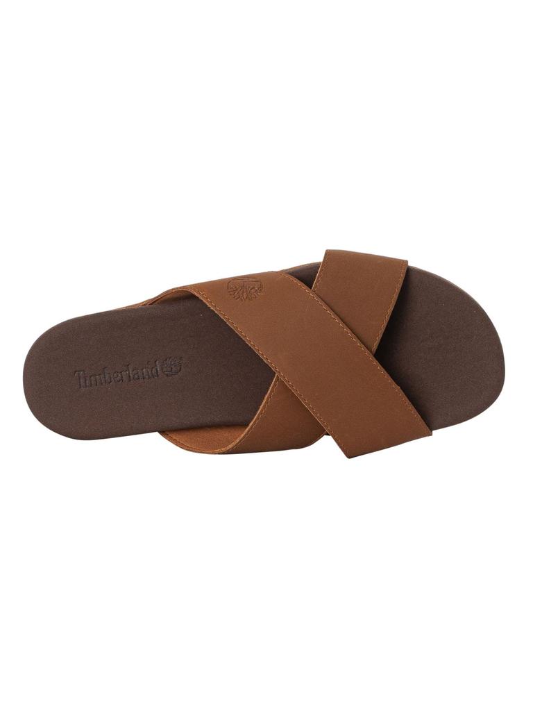 Timberland Men's Seaton Bay Cross Strap Sandals, TB0A2422F131, Saddle 9.0 / 27.0cm