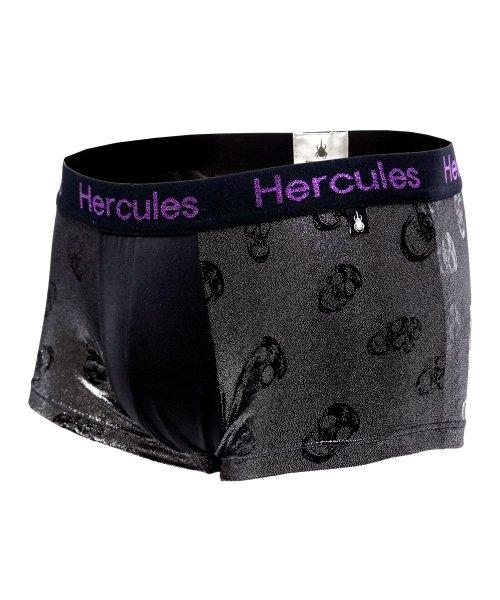 

[Hercules Underwear] Боксеры с блестящим принтом черепа по бокам, уникальные [Доставка из Кореи] 100% Оригинал 95