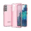 Suitable for Samsung S21 Transparent Mobile Phone Case Tide Brand S21 Terminator Glitter Two-in-one Anti-drop Protective Cover Wholesale
