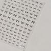 5D Versatile Black and White Bow Ribbon Bowknot Nail Sticker Crystal Diamond Nail Stickers Adhesive Decals Nail Art Decorations