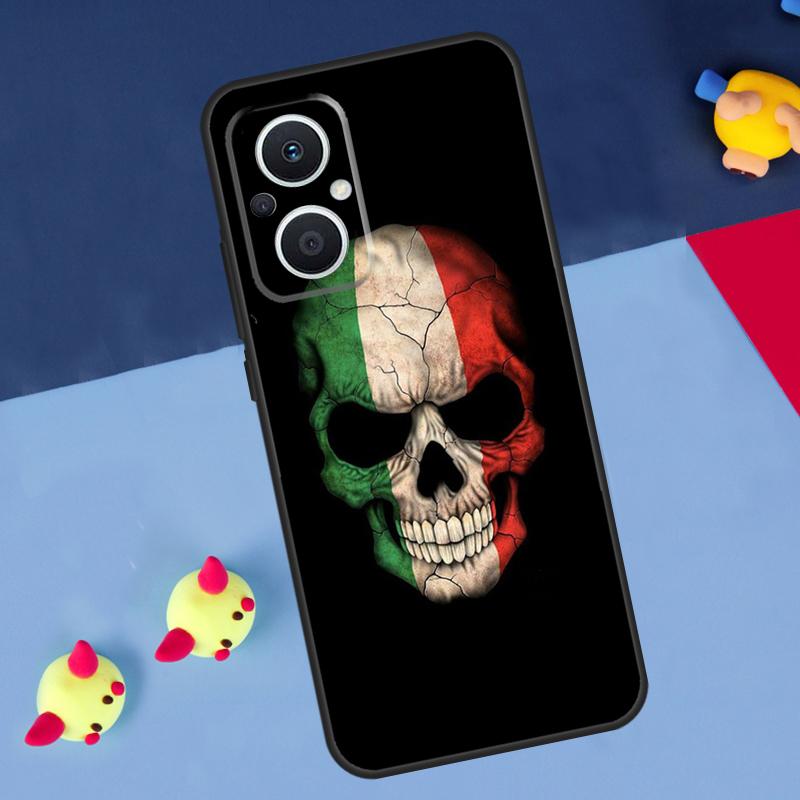 Italy Flag For OPPO Reno 14F 13F 12F 11F 10 11 12 13 14 Pro 8T 7 8 Lite OPPO Find X6 X5 X8 X9 Pro Case