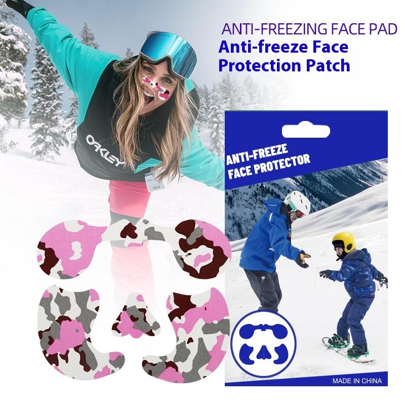 Ski antifreeze face sticker, muscle sticker, winter cold antifreeze sticker, cartoon printing