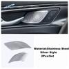 Stainless Steel Door Handle Bowl Loudspeaker Speaker Audio Sound Cover Trim For Haval Jolion  - 2024 Decoration Accessories