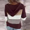 2025 Autumn & Winter Hooded Zipper Long Sleeve Sweater