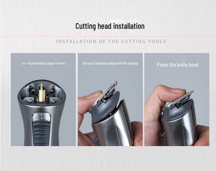 4-in-1 Rechargeable Smart Hair & Nose Trimmer