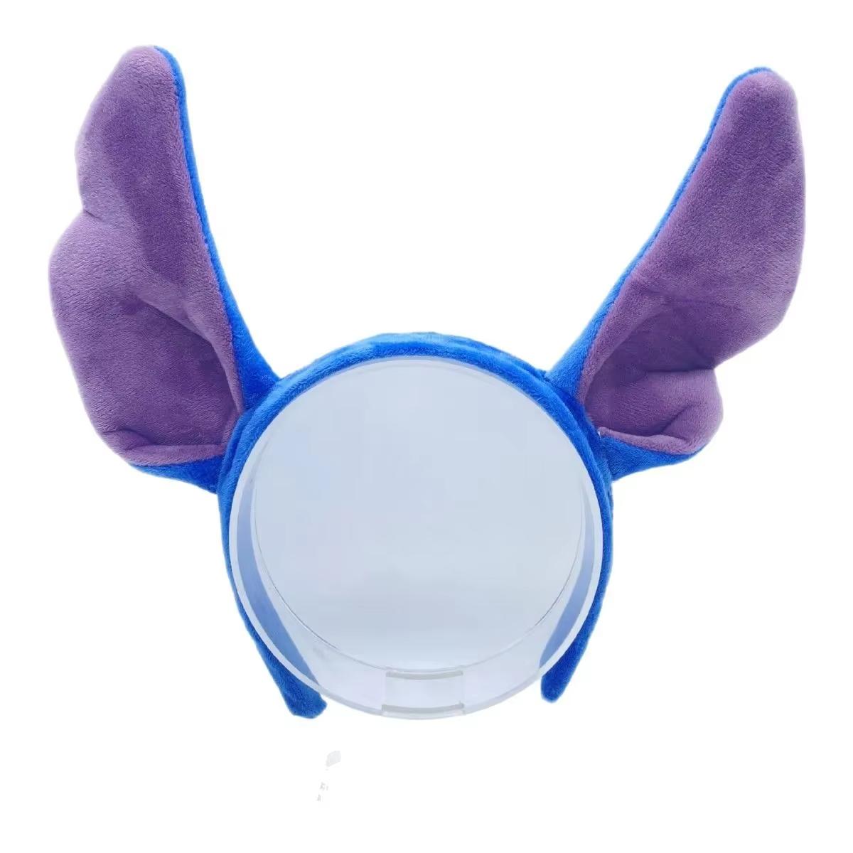 

MINISO Новый Стич Аниме Длинноухий Обруч для Волос Хэллоуин Милый Стич Повязка на Голову Взрослый Детский День Рождения Головной Убор Подарки Игрушки