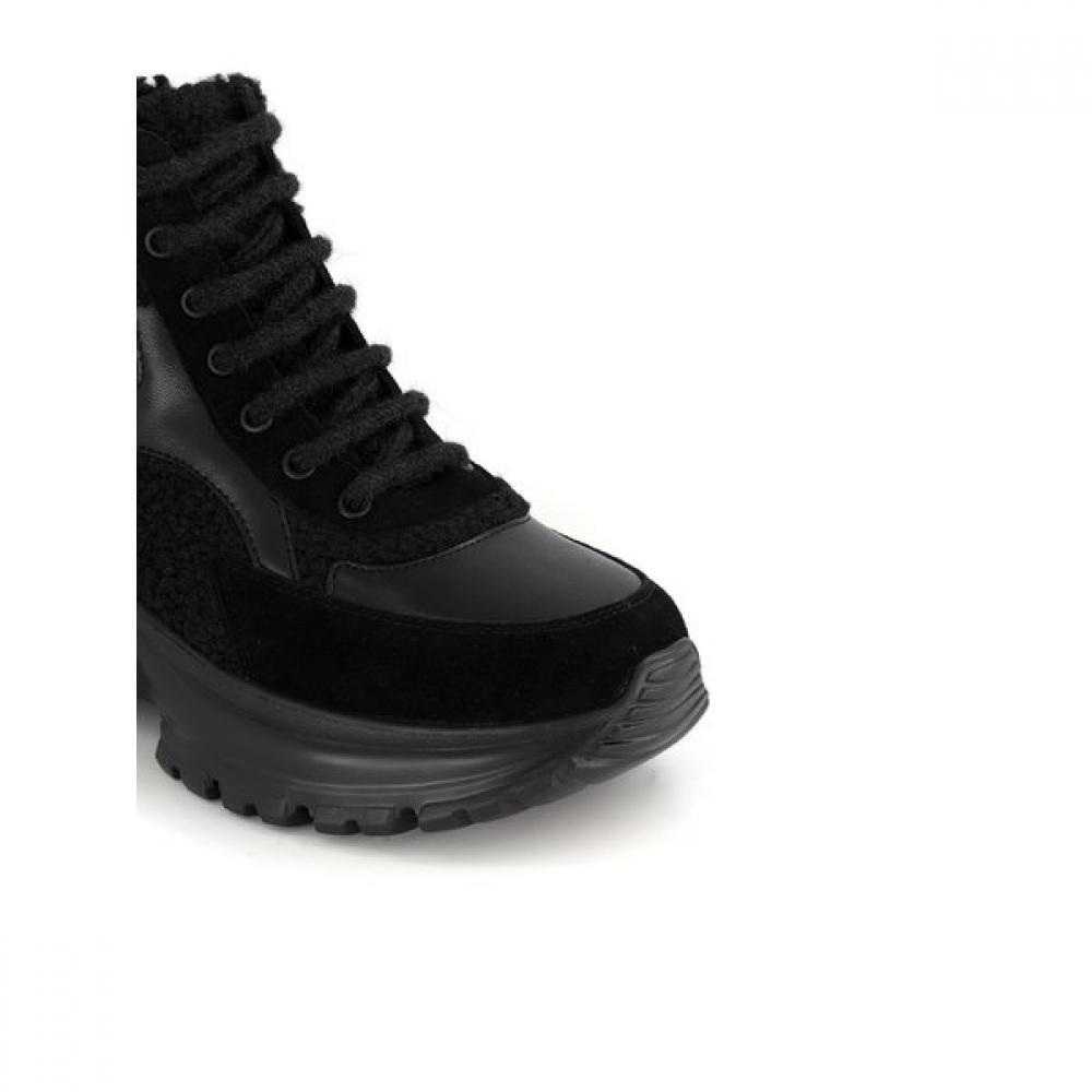 SODA Women S caSual Fur High Top SneakerS Alb414 Da10 5cm