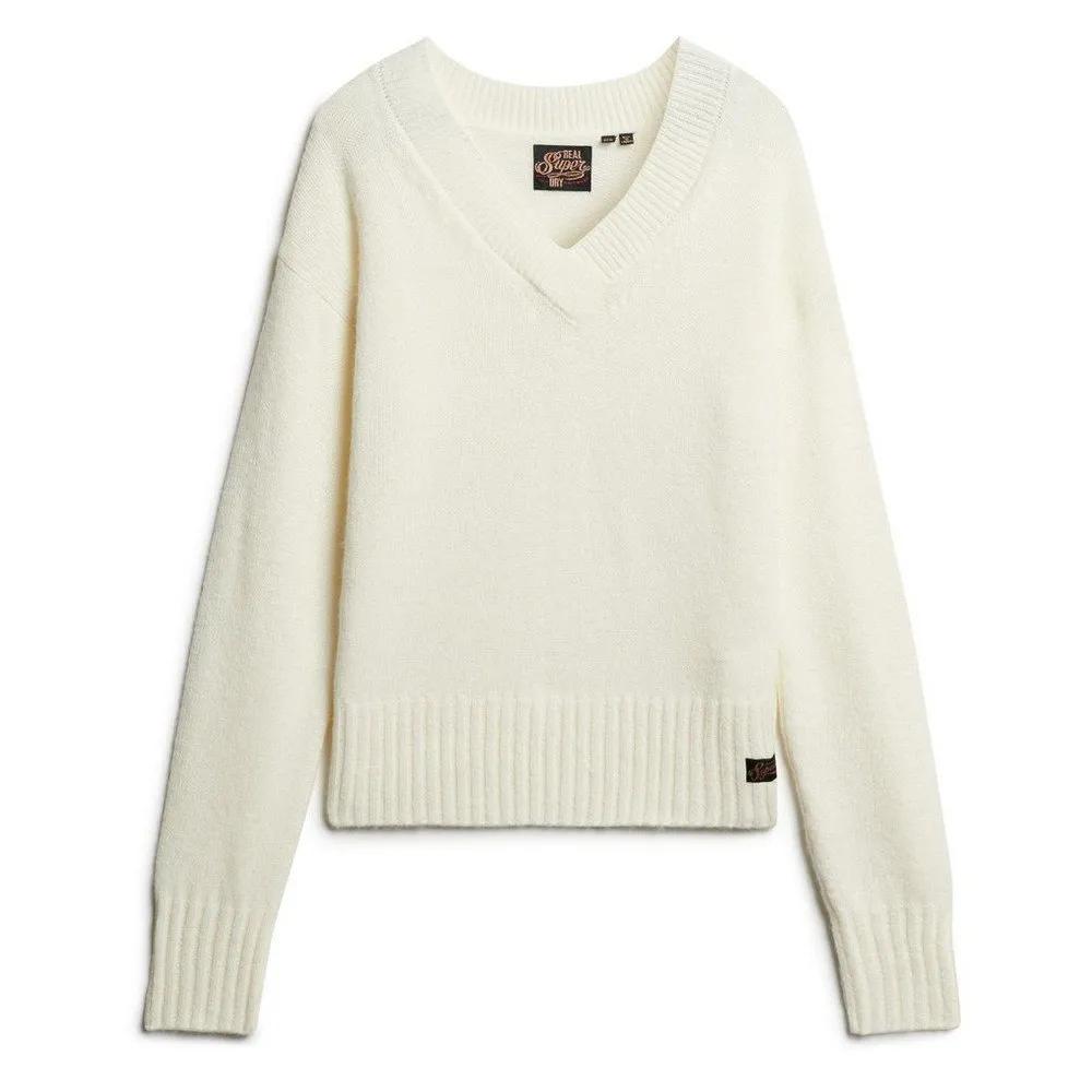 

Superdry Свитер с V-образным вырезом Essential S