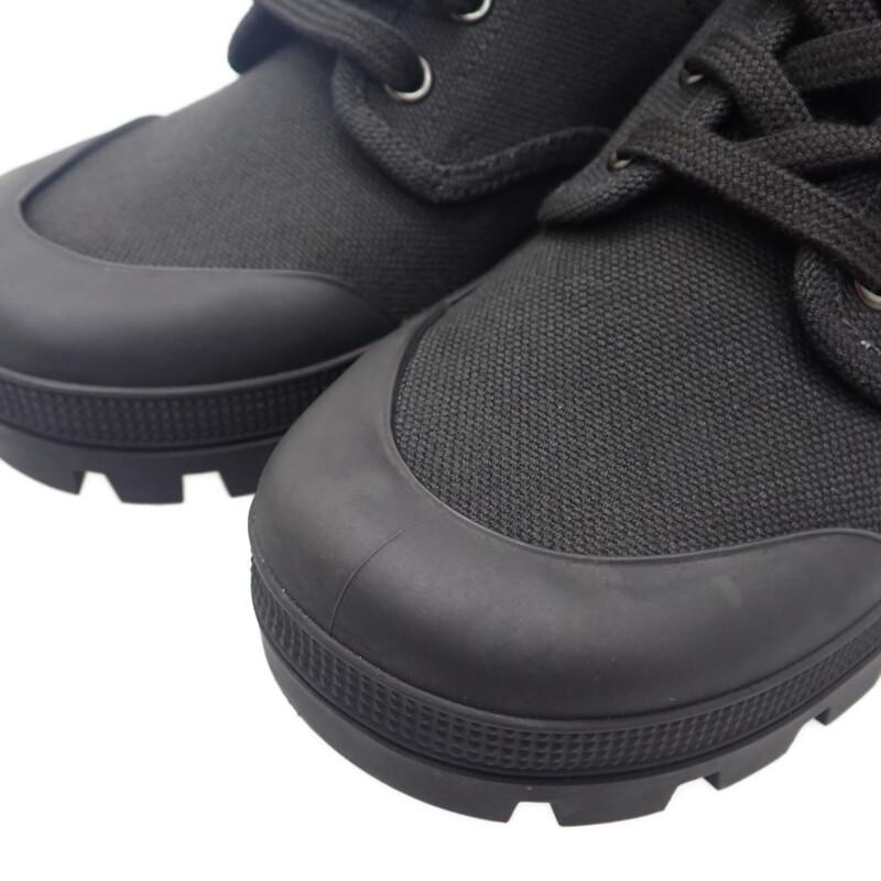CELINE  343142198C.38NO Sneakers Black Canvas/leather Women