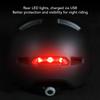 Bike Helmet with Rear Light for Adults Men Women Urban Bicycle Commuting Biking Cycling Black