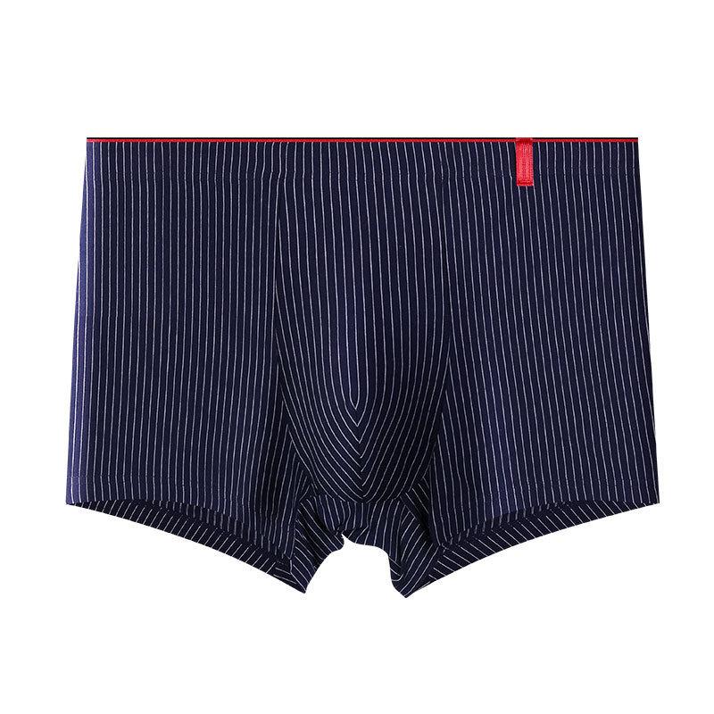 Men's Cotton Striped Boxer Shorts - Comfortable Fit