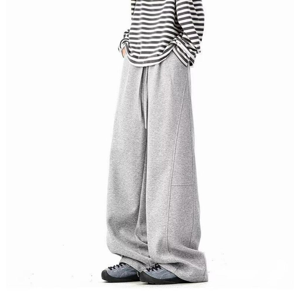Men's Sports Sweatpants Men's Winter Straight Casual Leg Long Pants