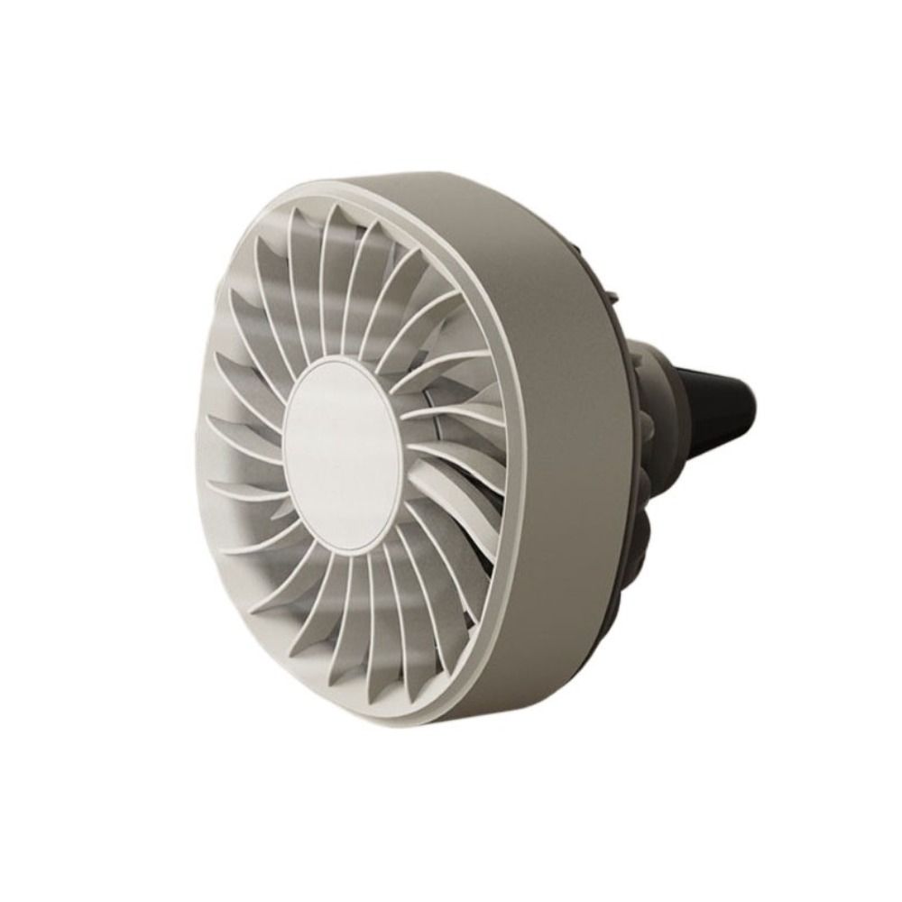 USB Plug Car Fan Colorful Ambient Light Air Outlet Electric Fan Durable Turbo Fan SUV