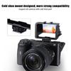 UURig ABS Compact Portable Camera Vlog Selfie Flip Screen Bracket for Sony Fuji Nikon Canon Mirrorless Cameras
