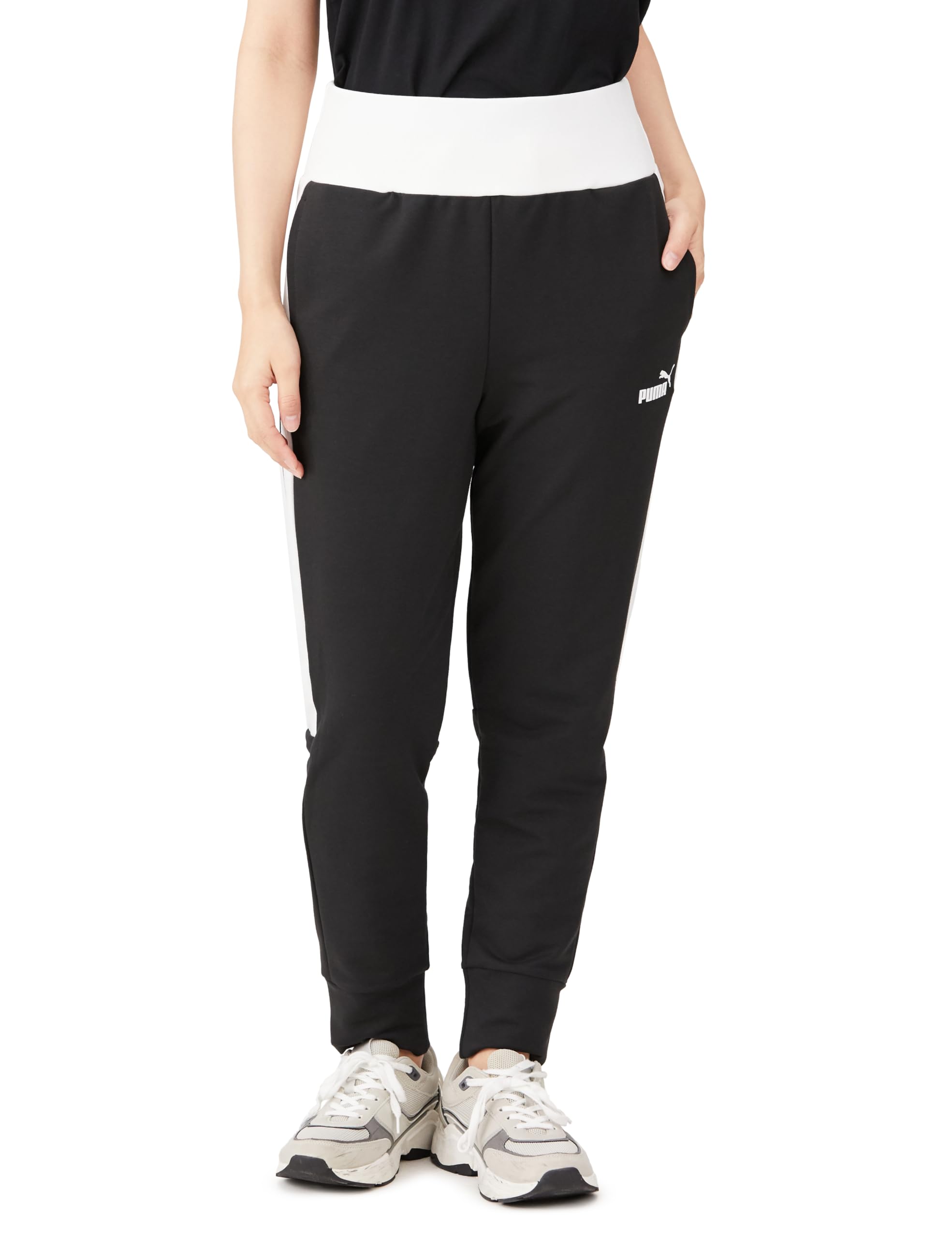 

Long Pants Loose Jersey POWER Jogger Pants 680743 24 Color Black [PUMA] Women s Spring/Summer (01)