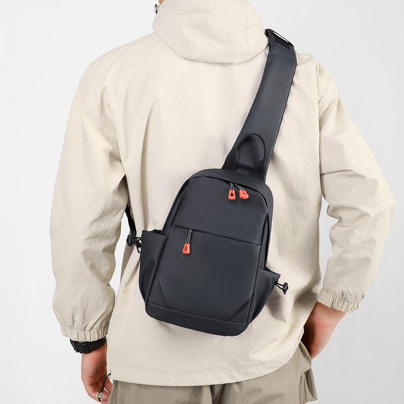 Crossbody Taška Pánska Jednoramenná Hrudná Taška Športová Horská Turistika Chlapci Tablet Ľahká