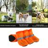 4Pcs Dog Shoes Breathable Pet Shoes Outdoor Dog Booties Summer Hot Pavement Dog Paw Protectors for Walking Hiking Running