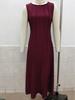 2026 Summer Elegant Women's Sleeveless Pleated Long Dress