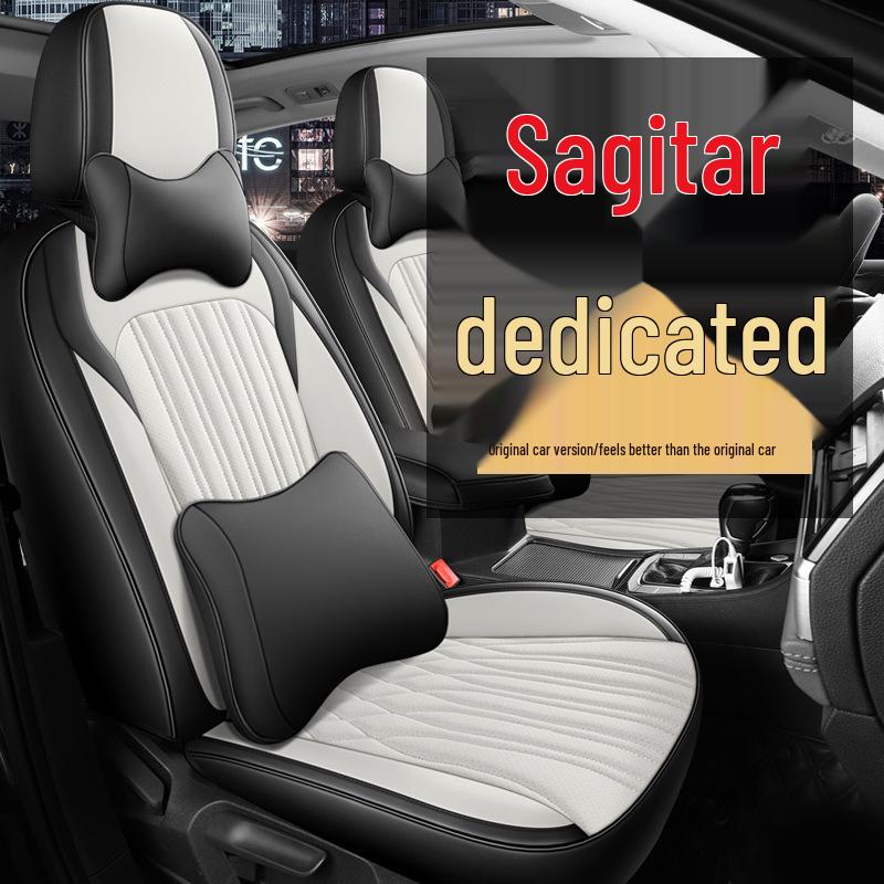 Universal Full Wrap Four Seasons Car Seat Cover for New Sagitar – Five-Seat Cushion