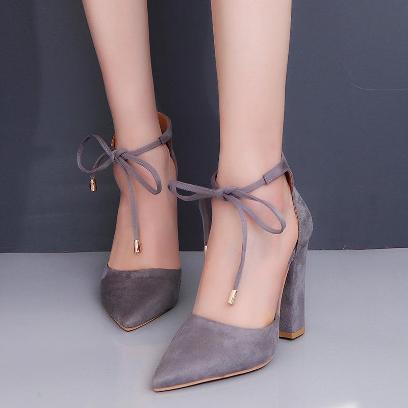 Fashion Women Pumps Women Heels Chaussures Femme Gladiator Summer High Heels For Party Wedding Shoes Women Thick Heels Zapatos De Muje