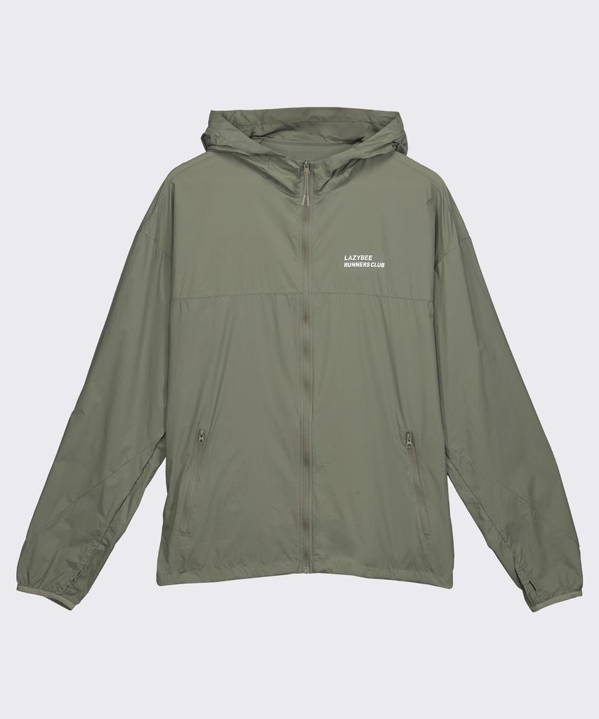 Lazybee [Summer] Ultralight Packable Air Glide Reflect Windbreaker Jacket M Khaki